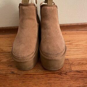 UGG Tan Ankle Boots